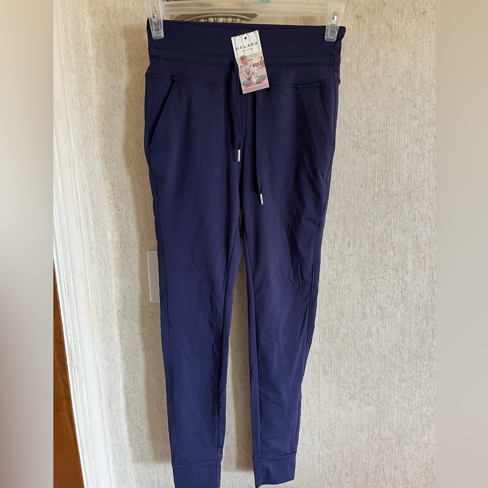 Halara Cloudful High Rise Drawstring Ankle Activewear Jogger Pants NEW